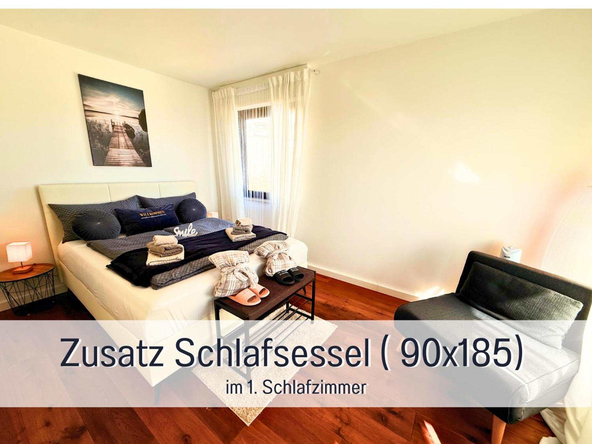 Sonnenterrasse - 3 Schlafzimmer, Whirlpool & Alpenblick - Perfekt Fuer Romantik Oder Familienurlaub Mit Kind , Hund Willkommen By Ferienwohnenamsee - Uberlingen Bagian luar foto